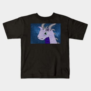 Ivy on a starry sky Kids T-Shirt